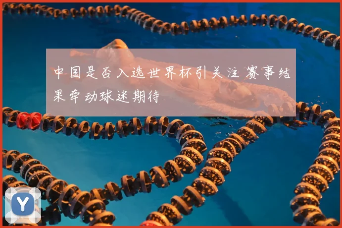 中国是否入选世界杯引关注 赛事结果牵动球迷期待
